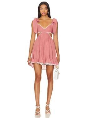 Tularosa Olynne Mini Dress in Pink